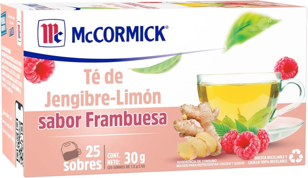 Te verde Frambuesa