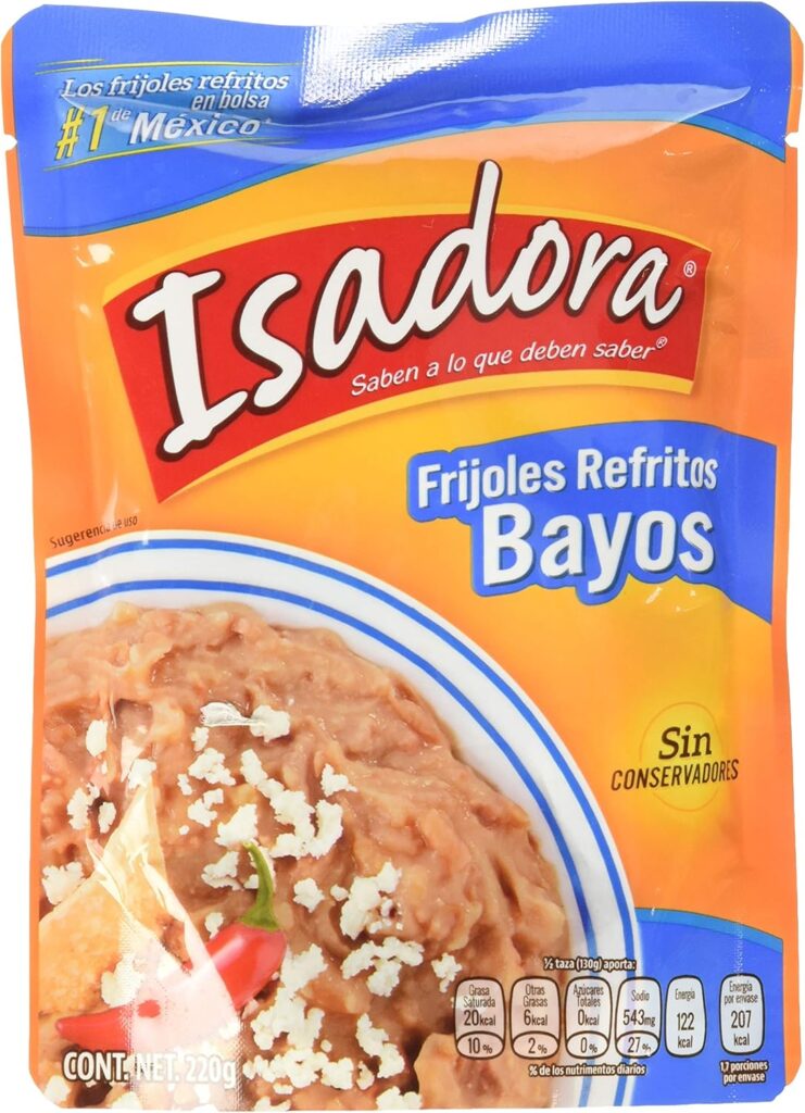 Frijoles Isadora chiquitos