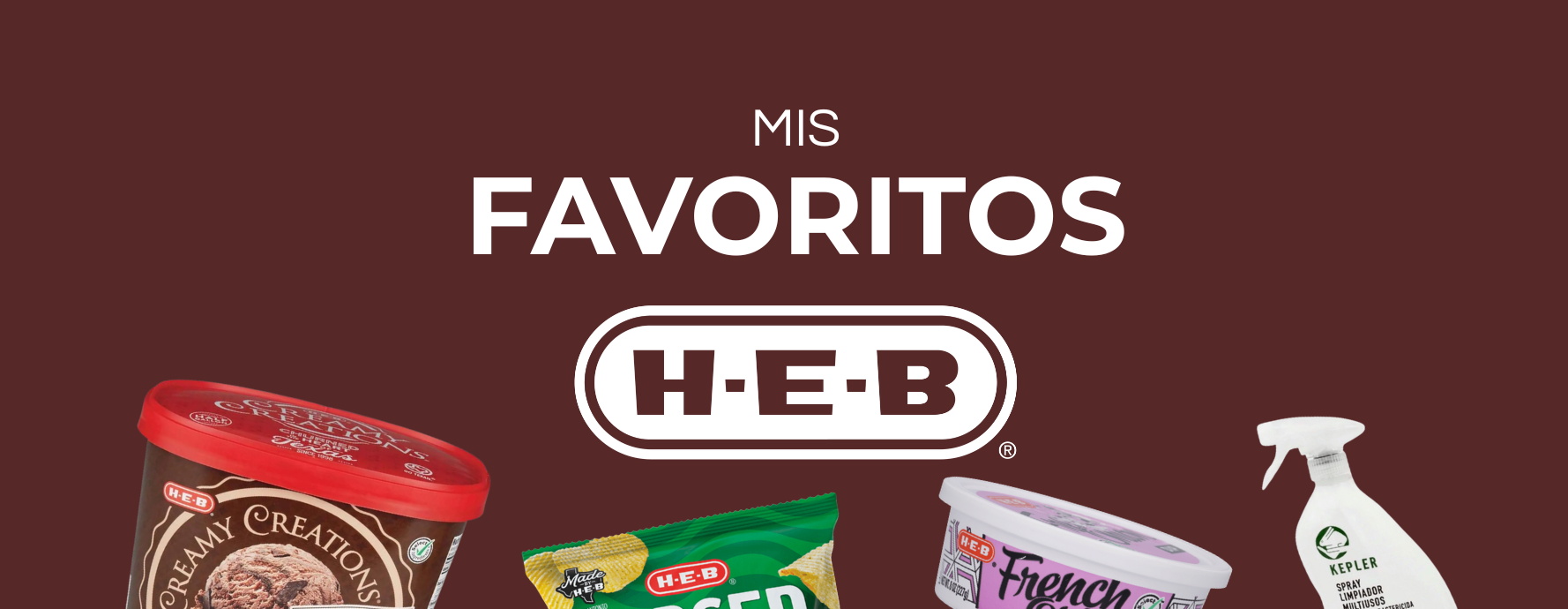 productos favoritos de HEB